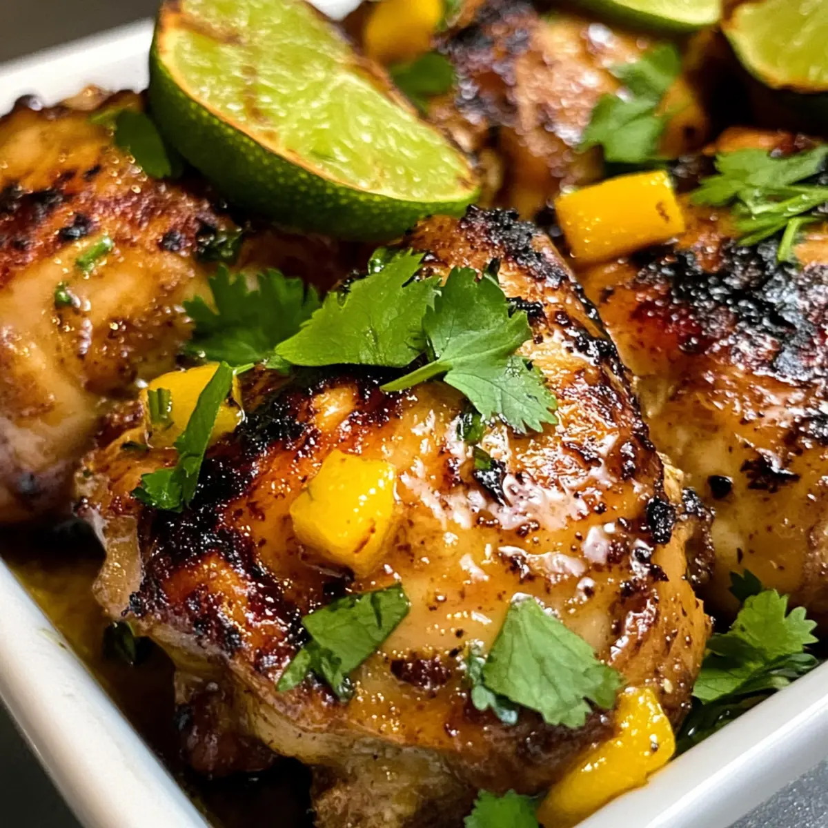Grilled Mango Lime Chicken for a Flavorful Summer Feast