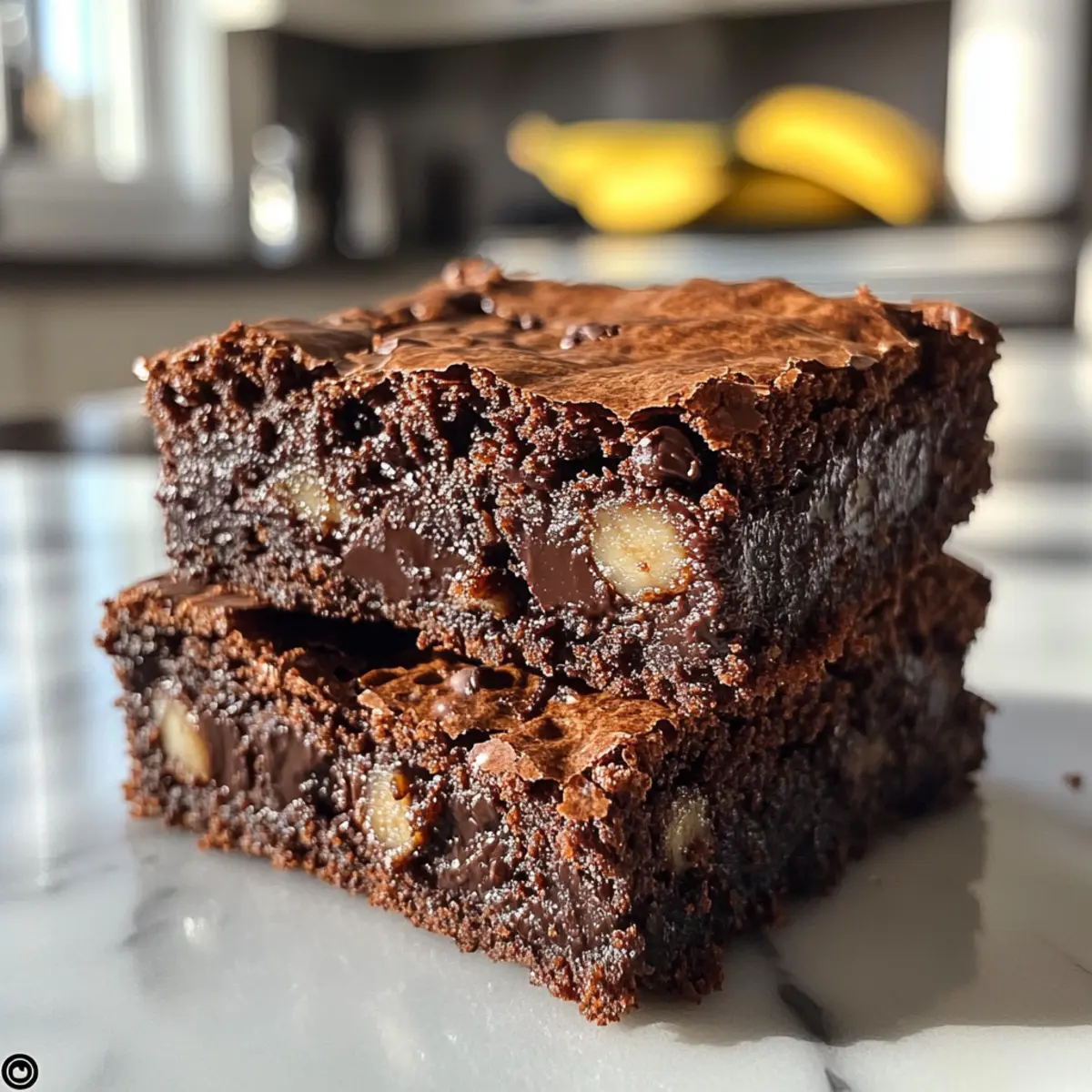 Banana Bread Brownies