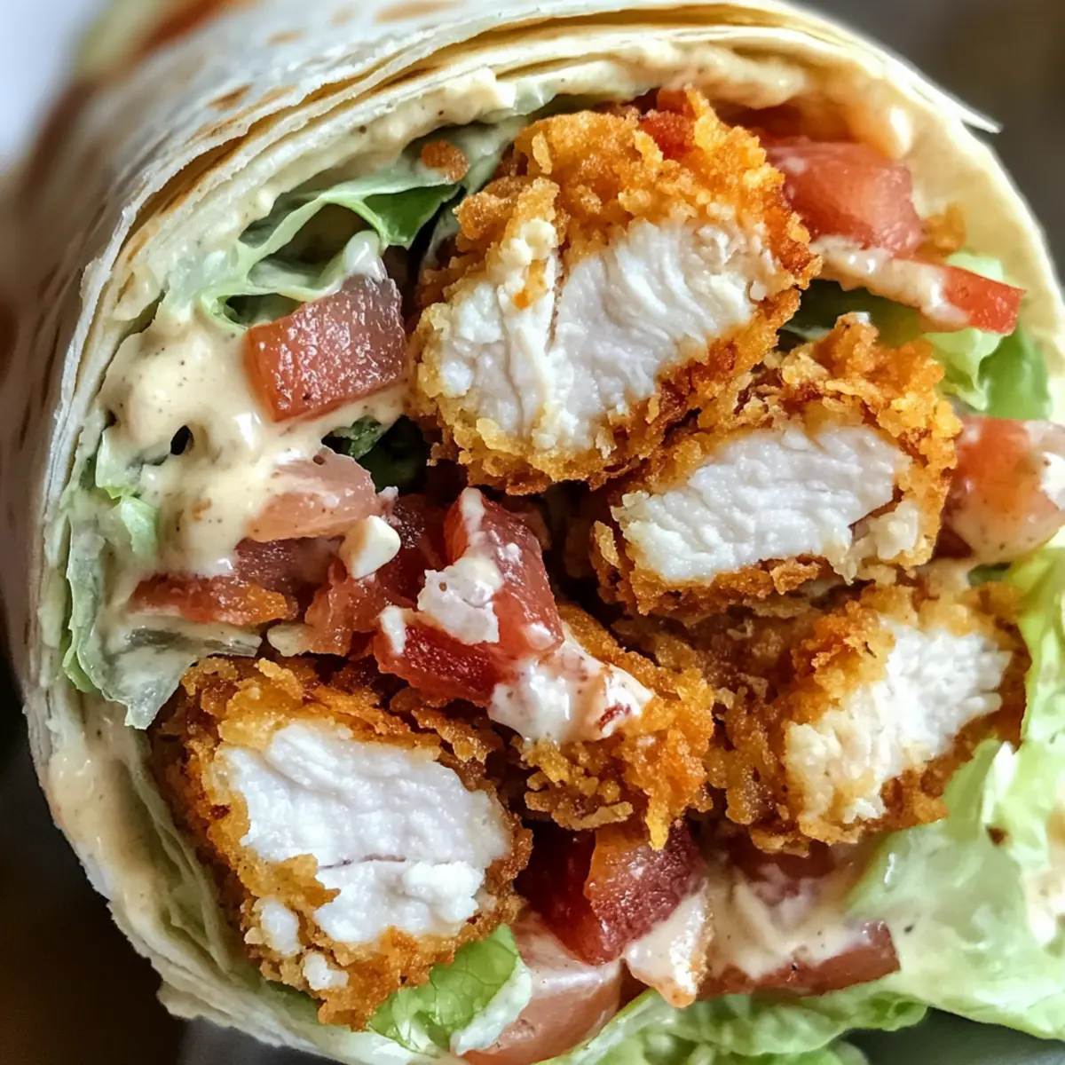 Crispy Chicken Bacon Ranch Wrap: Your New Favorite Comfort Meal