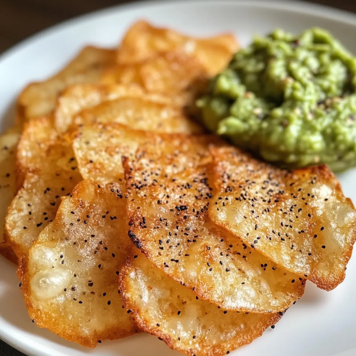 Crispy Air Fryer Rice Paper Chips for Guilt-Free Snacking
