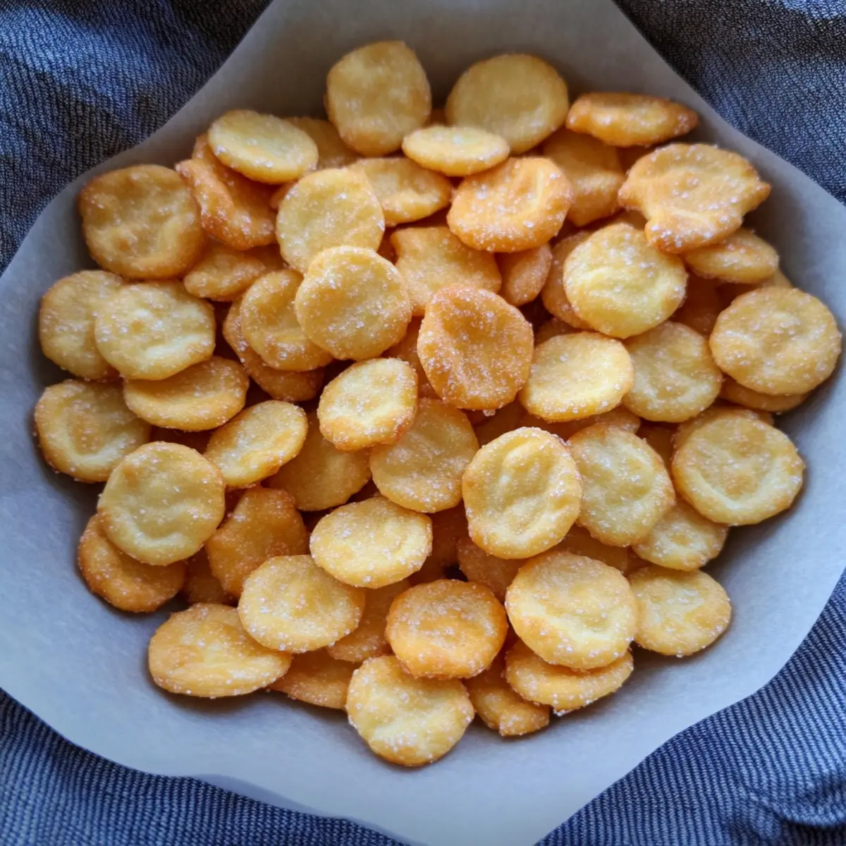 Irresistibly Crunchy Sourdough Goldfish Crackers Recipe