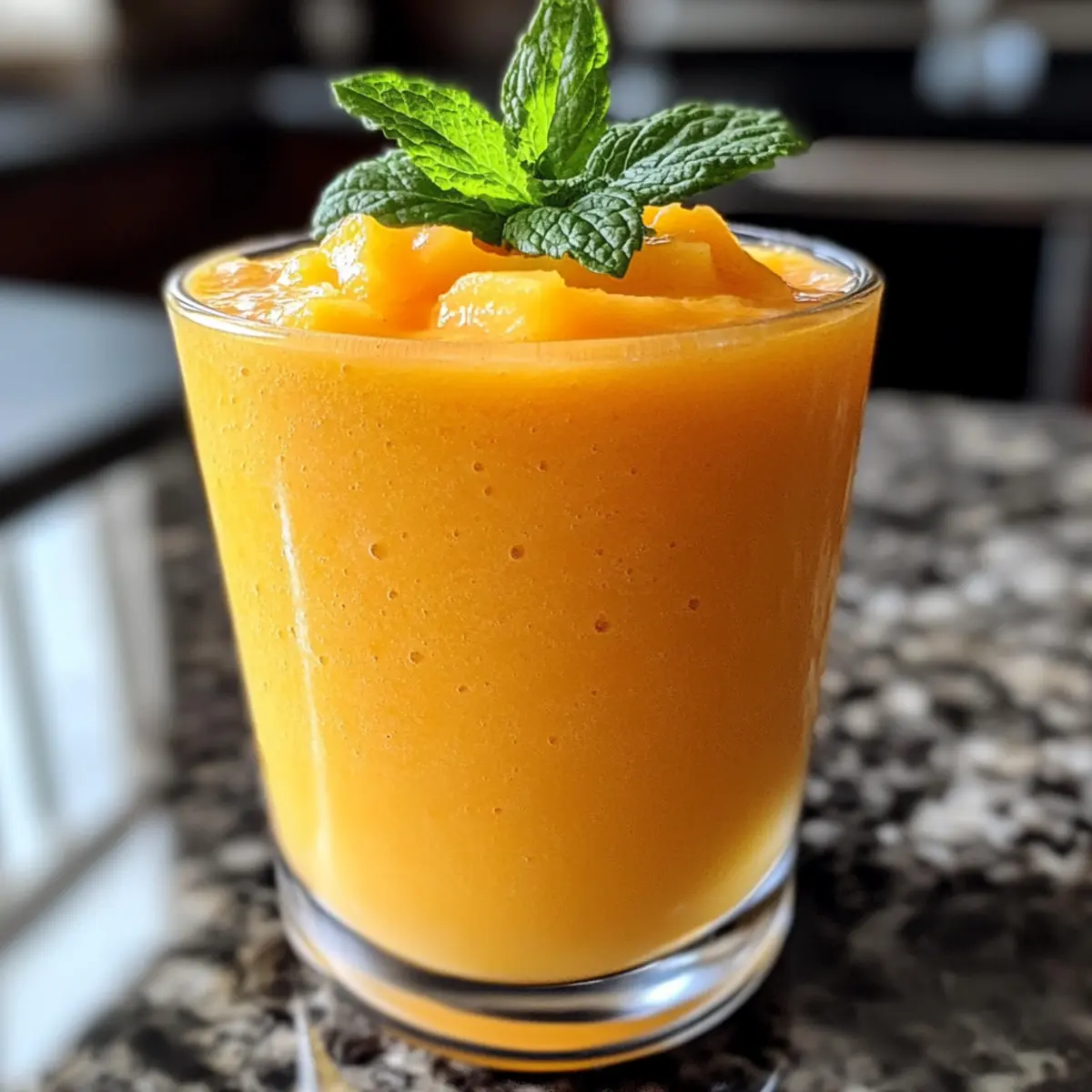 Tropical Papaya Smoothie