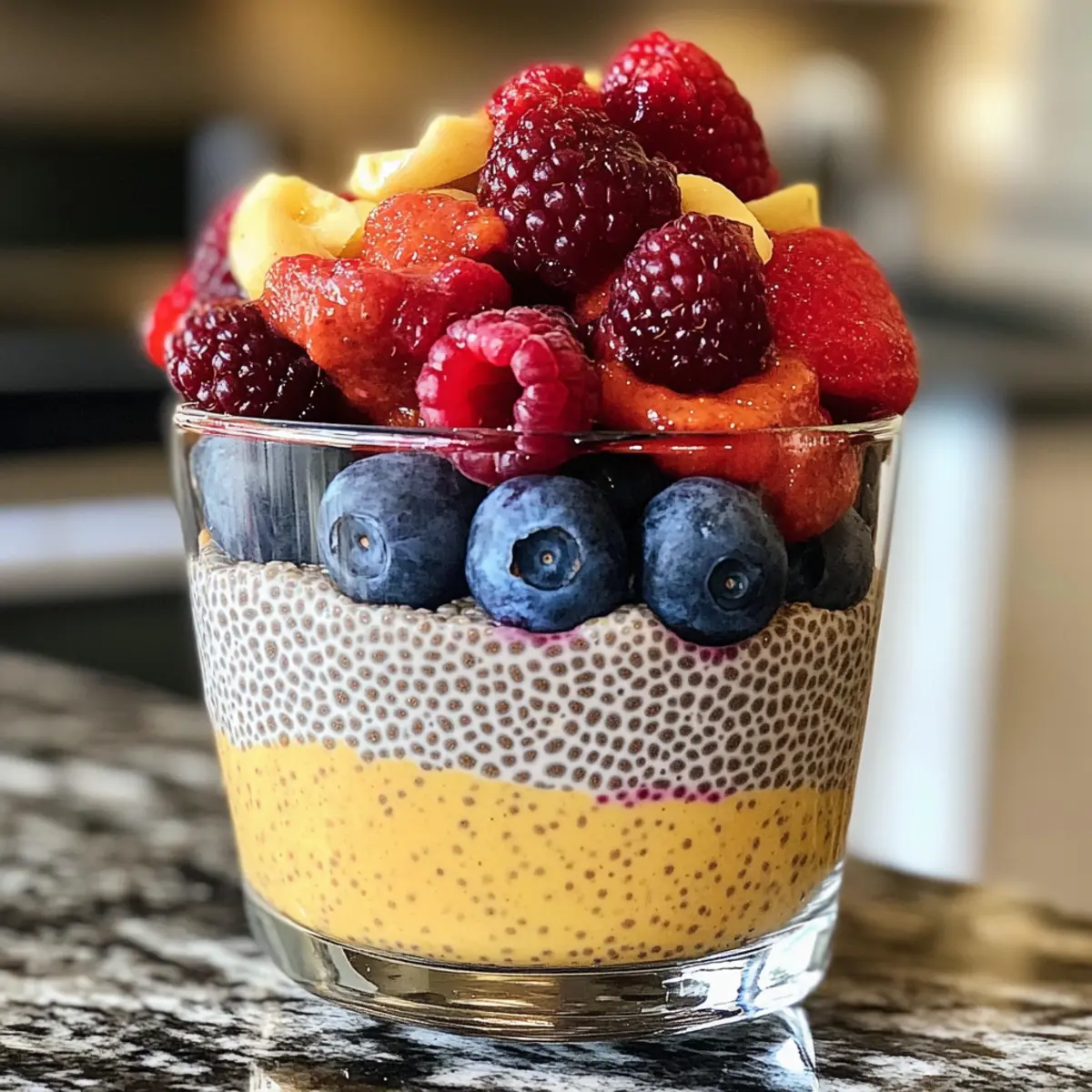 Peanut Butter Jelly Chia Pudding for a Wholesome Start