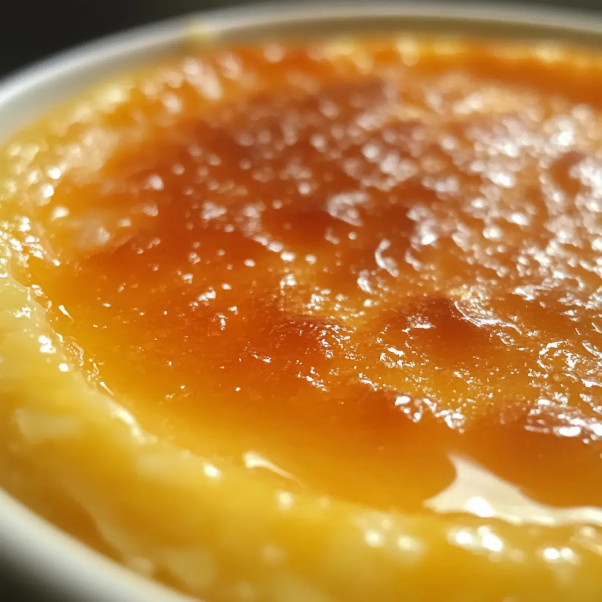 Thai Tea Creme Brulee