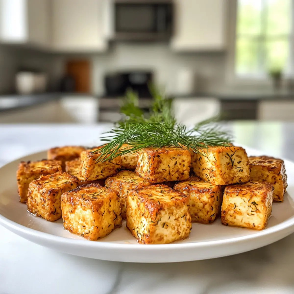 Delicious Dill Pickle Tofu Bites: Your New Favorite Snack