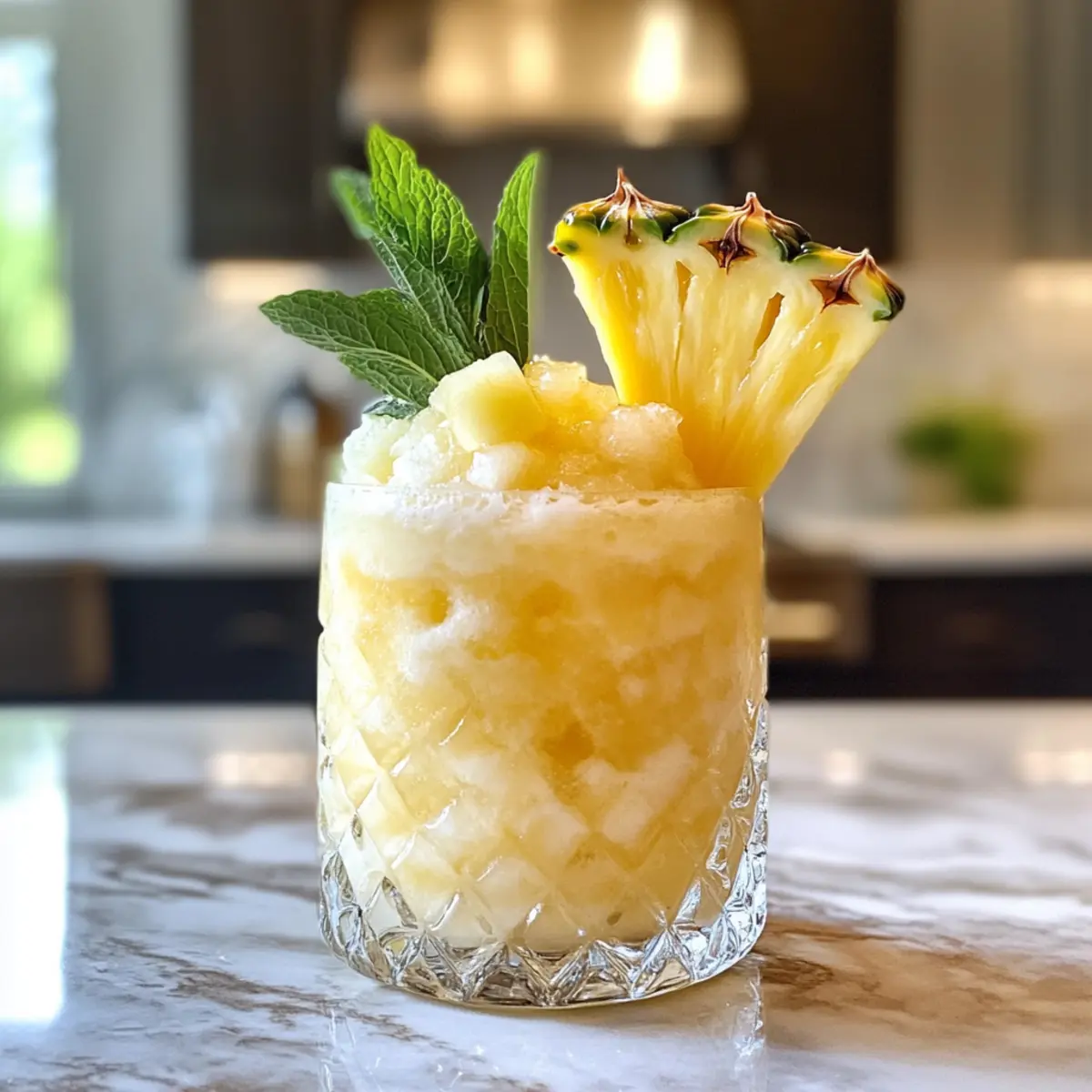 Refreshing Pineapple Rum Slush: Your New Summer Favorite