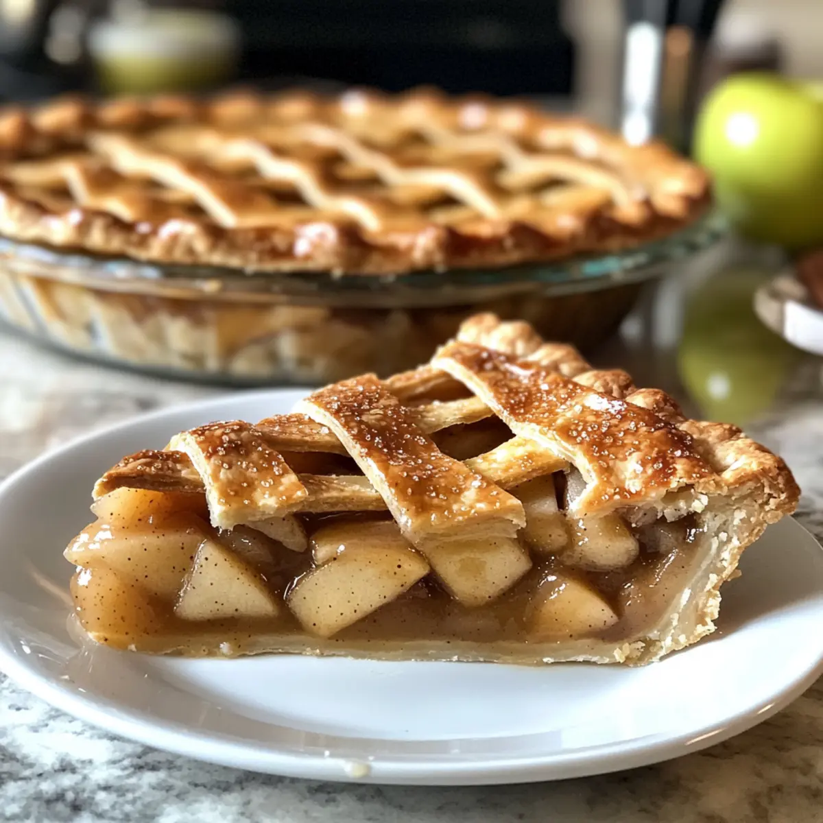 Healthier Apple Pie