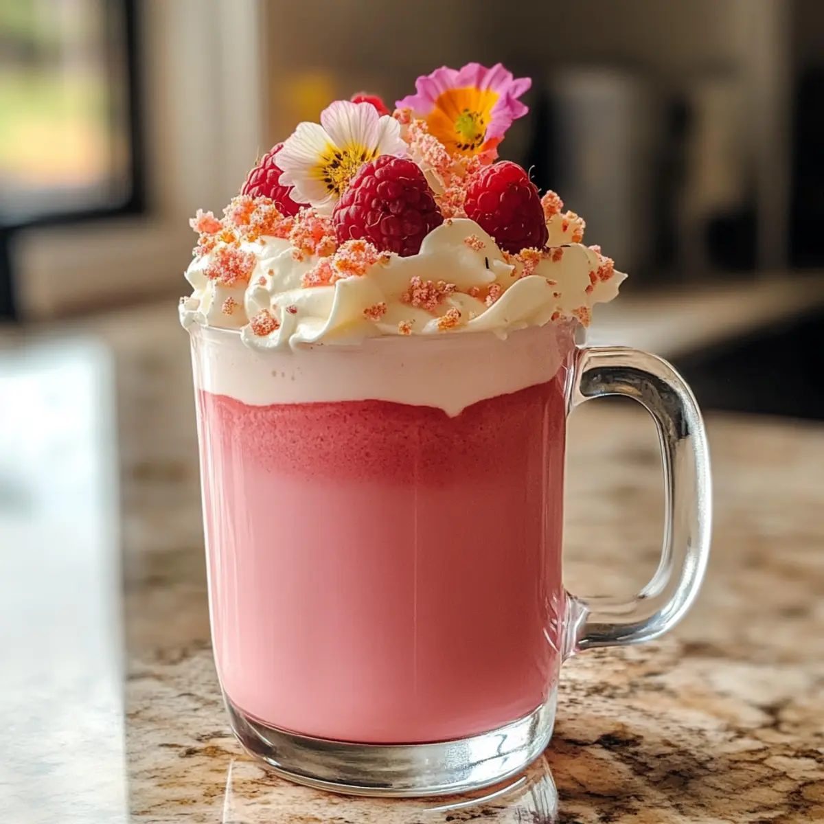 Creamy Raspberry Hibiscus Latte: Your New Favorite Sip
