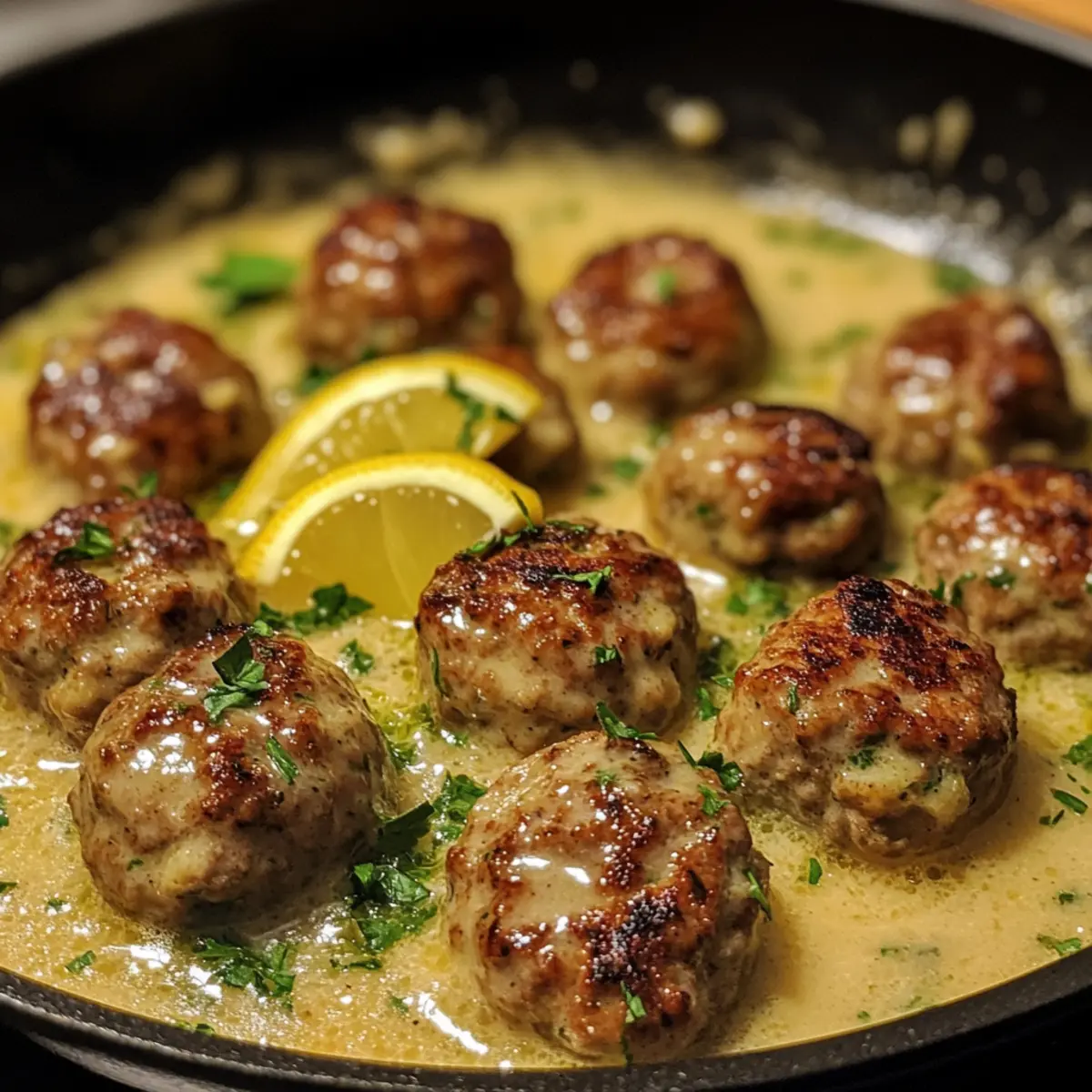 Meatballs In Lemon Sauce