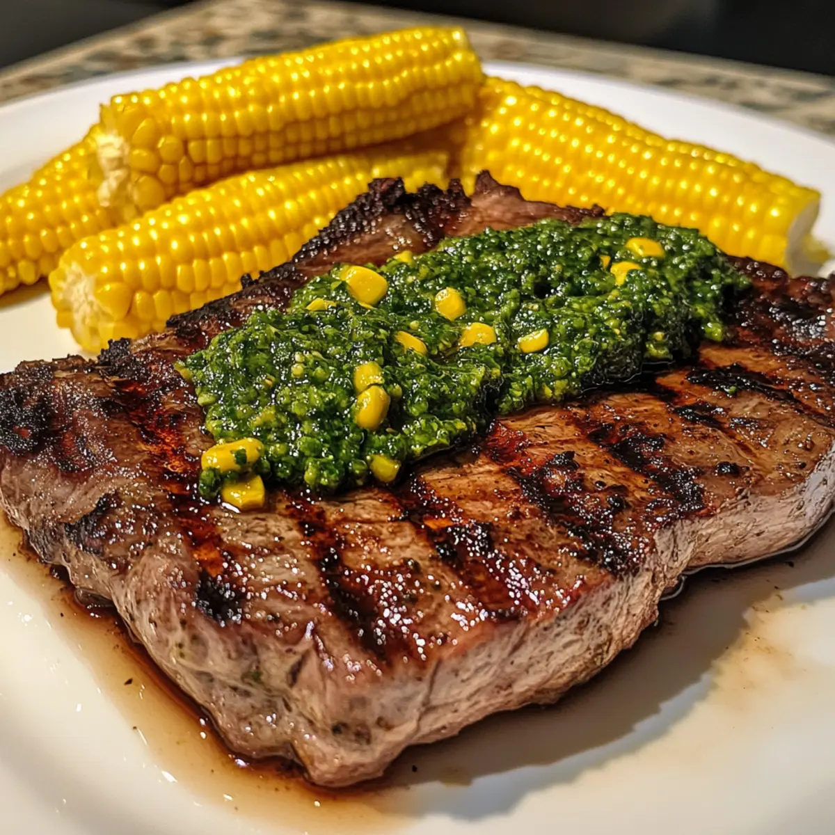 Grilled Ribeye with Chimichurri Sauce for a Flavorful Feast
