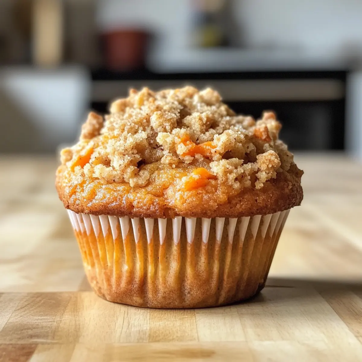 Healthy Carrot Oatmeal Muffins