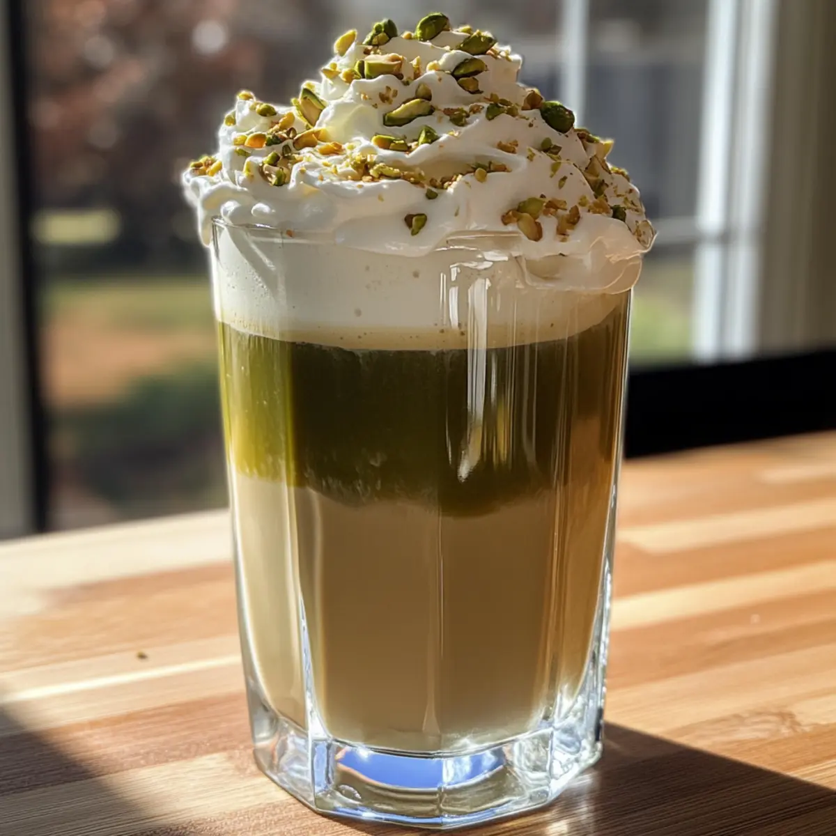 Pistachio Latte with Pistachio Latte Syrup: A Nutty Treat