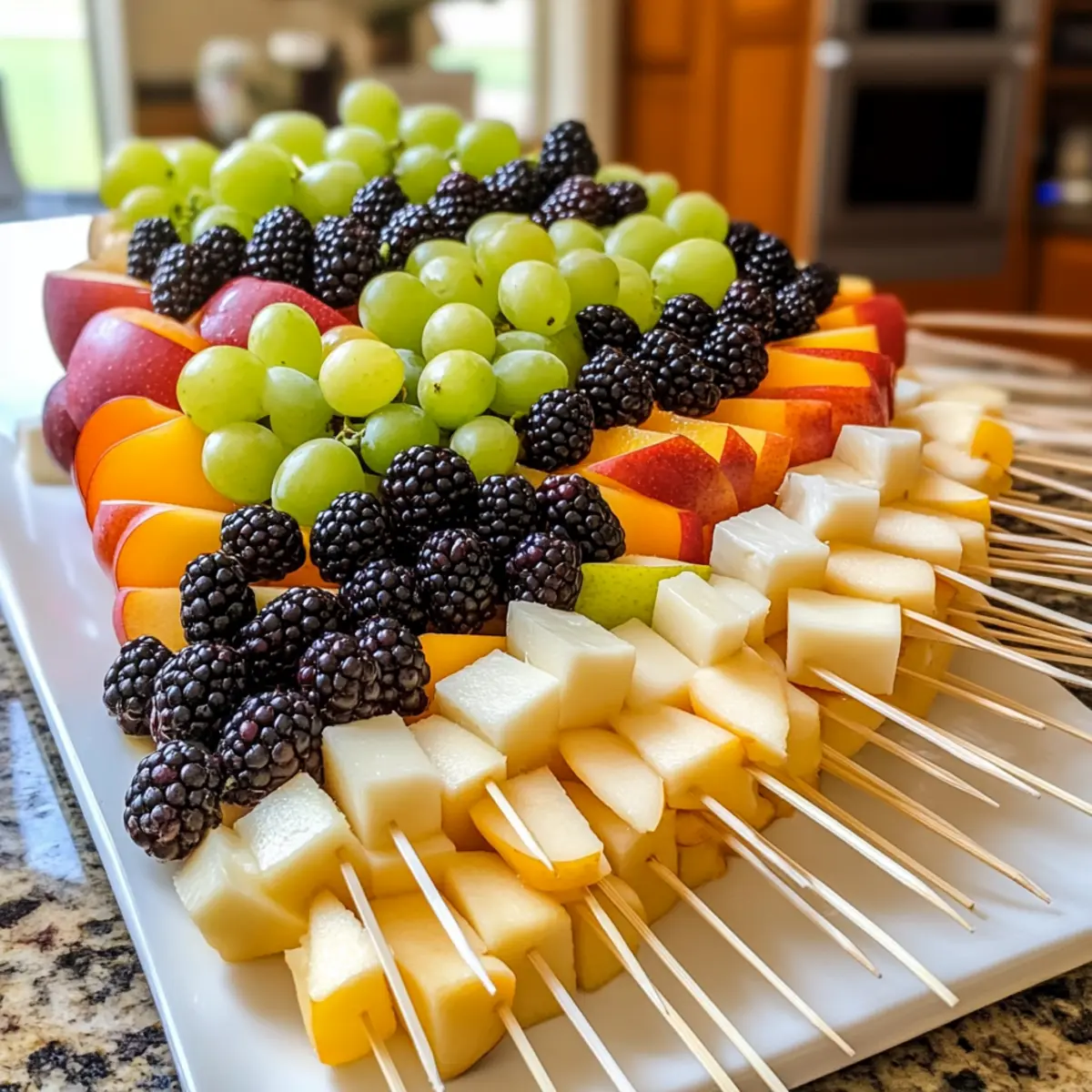 Craft Irresistible Fruit and Cheese Hors d’oeuvres Today