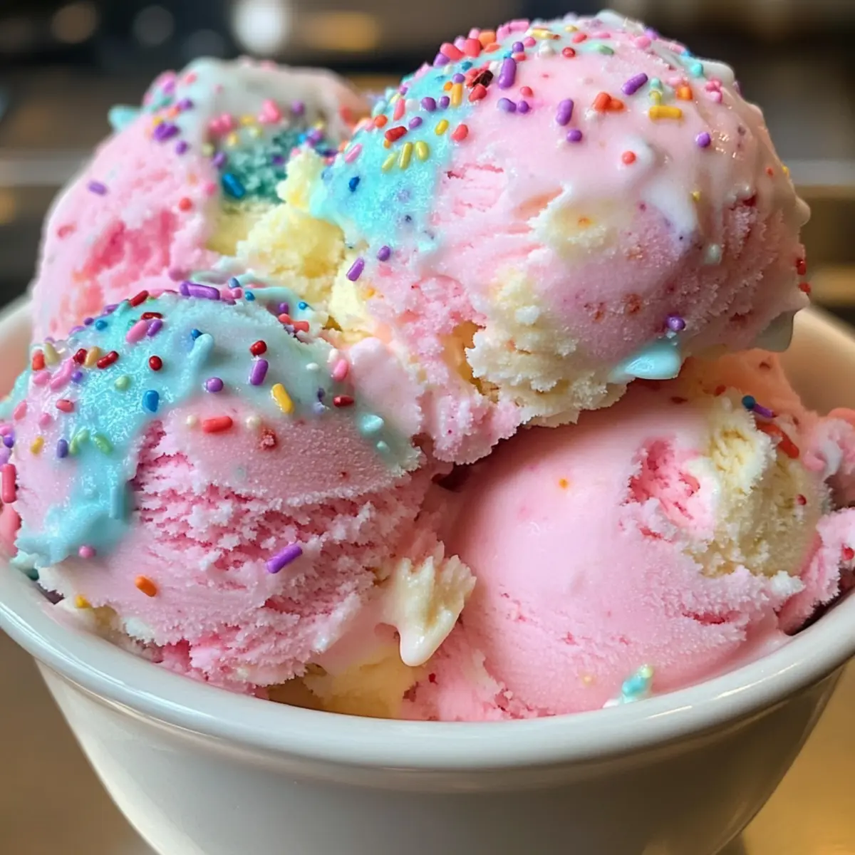 Craft the Ultimate Cotton Candy Ice Cream at Home