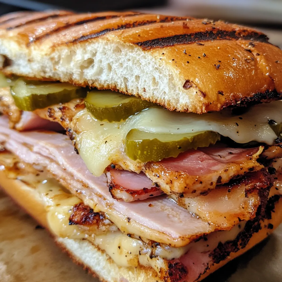 Savory Grilled Mojo Chicken Cuban Sandwich Bliss