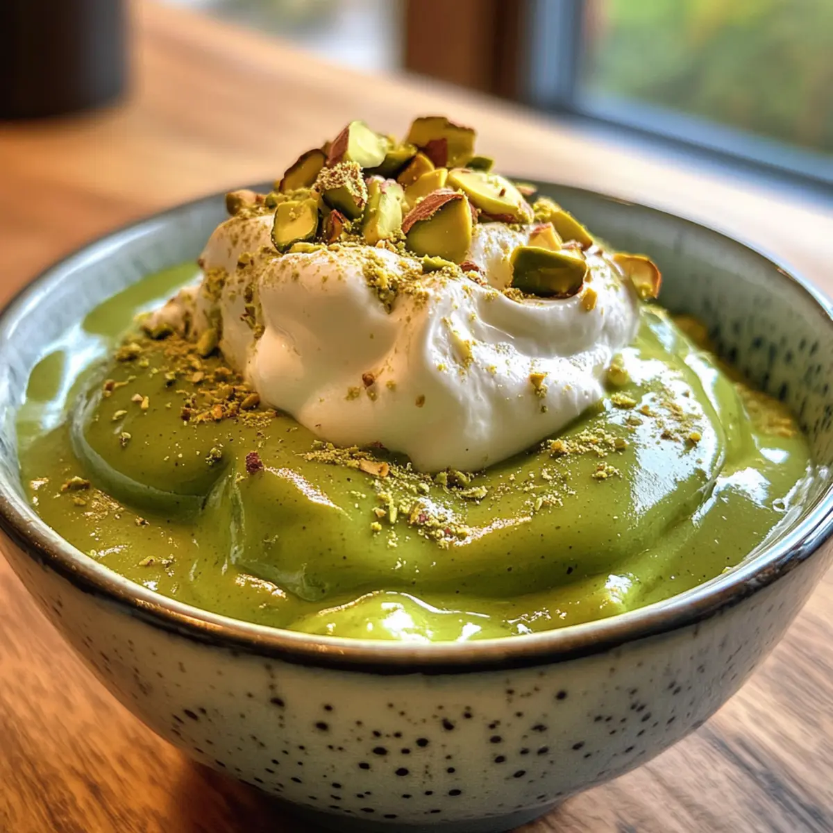 Matcha Pudding