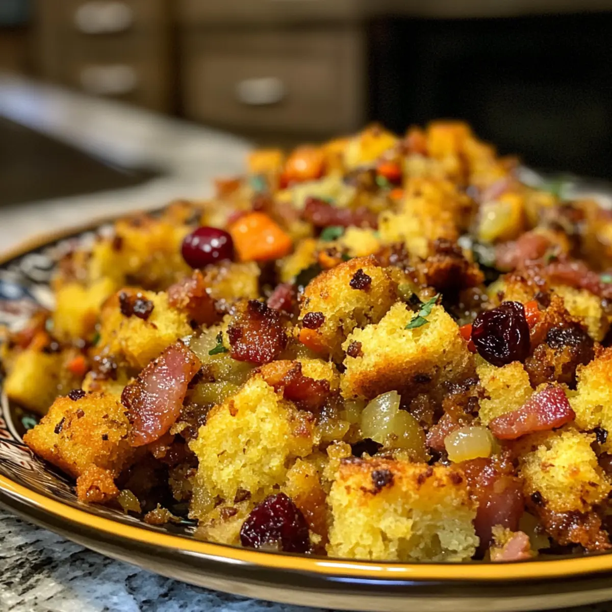 Cornbread Stuffing with Bacon: Your Ultimate Comfort Dish