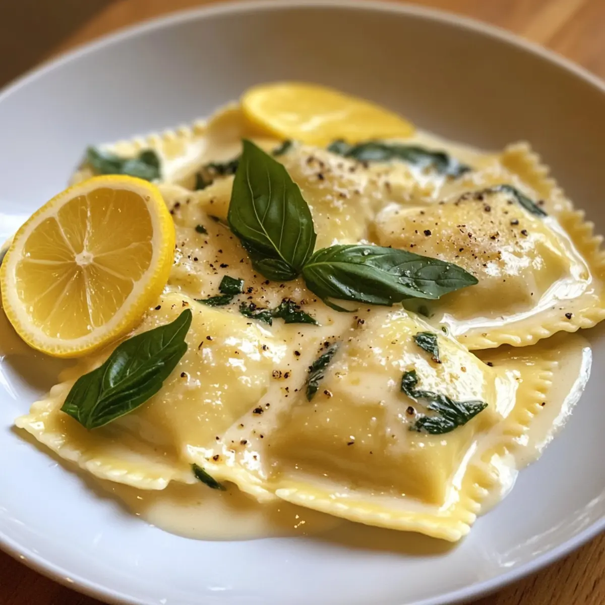 Zesty Creamy Lemon Ravioli: Your New Favorite Comfort Food