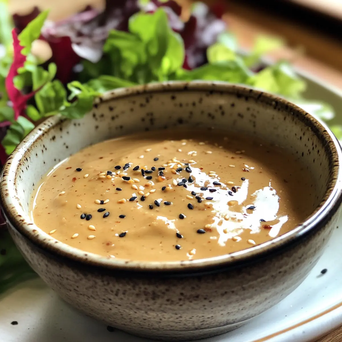 Creamy Japanese Sesame Dressing that Elevates Any Salad