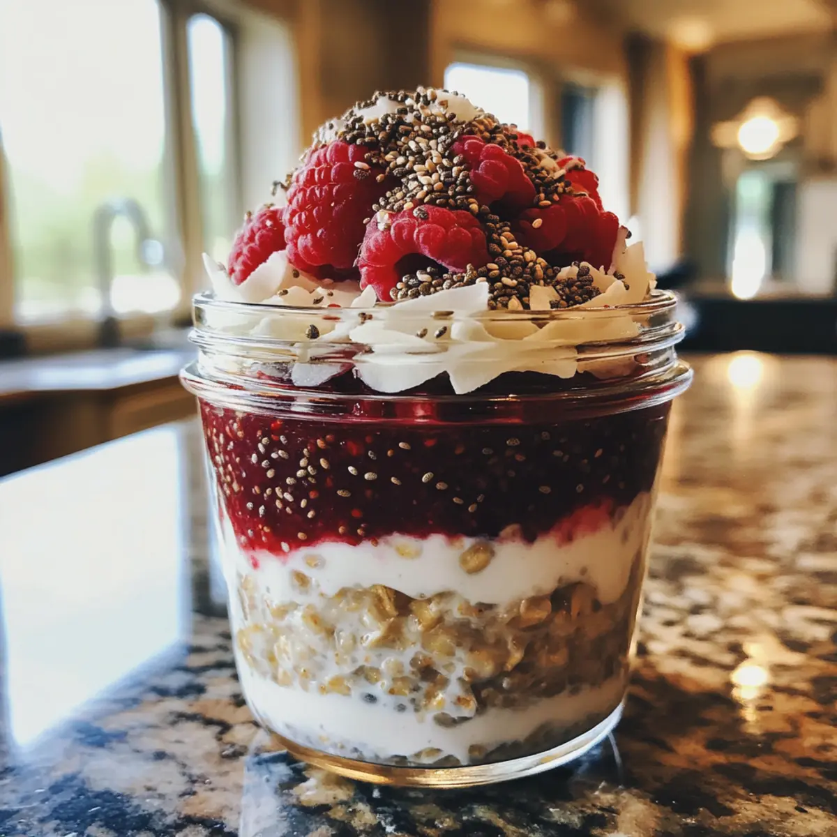 Delicious Raspberry Jam Overnight Oats for Easy Mornings