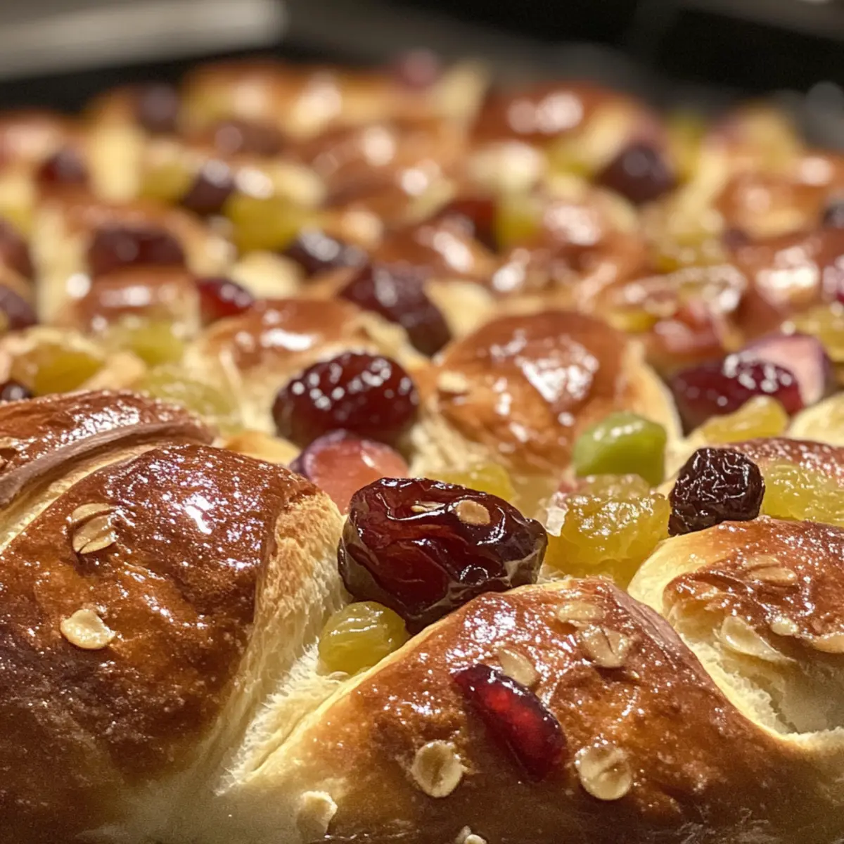 Delicious Fruited Simanim Gluten Free Challah for Everyone