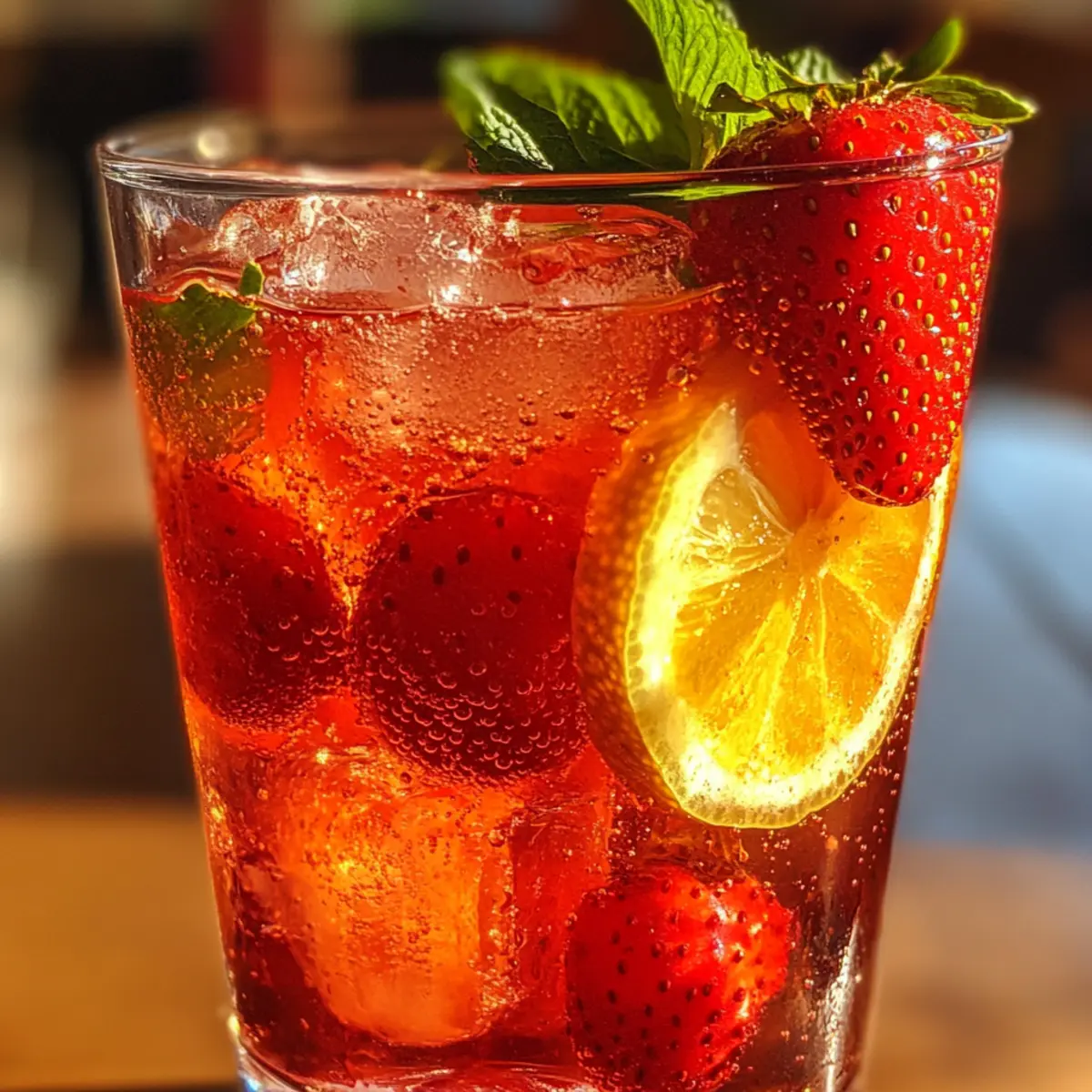 Sparkling Strawberry Lemonade: A Refreshing Summer Delight