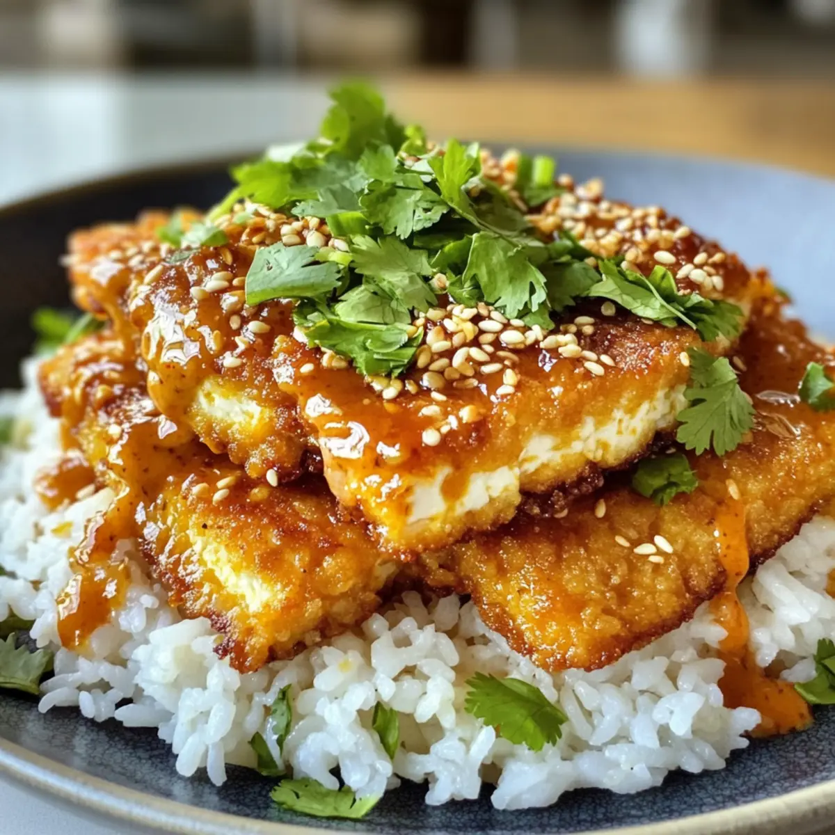 Crispy Crunchy Tofu Katsu with Irresistible Curry Sauce