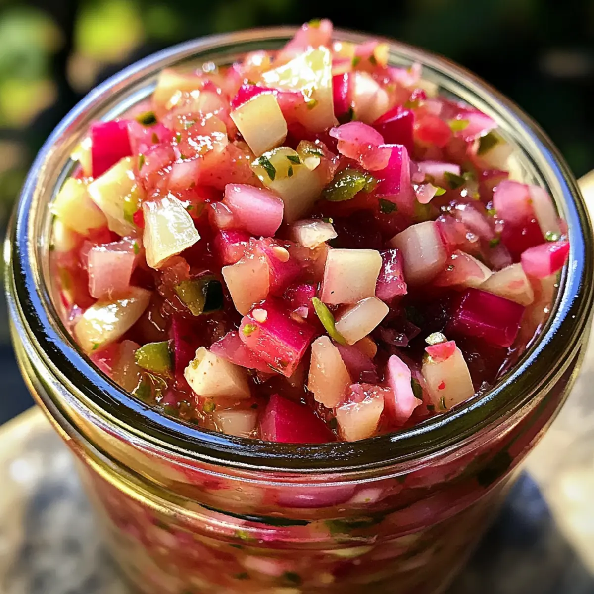 Zesty Radish Relish