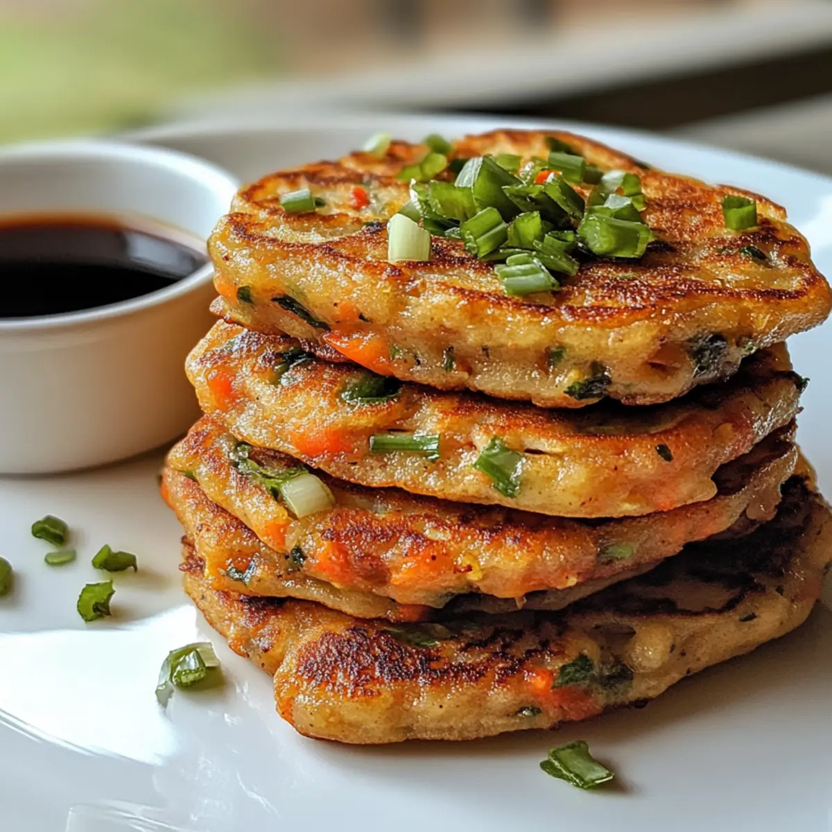 Tofu Vegetable Pancakes