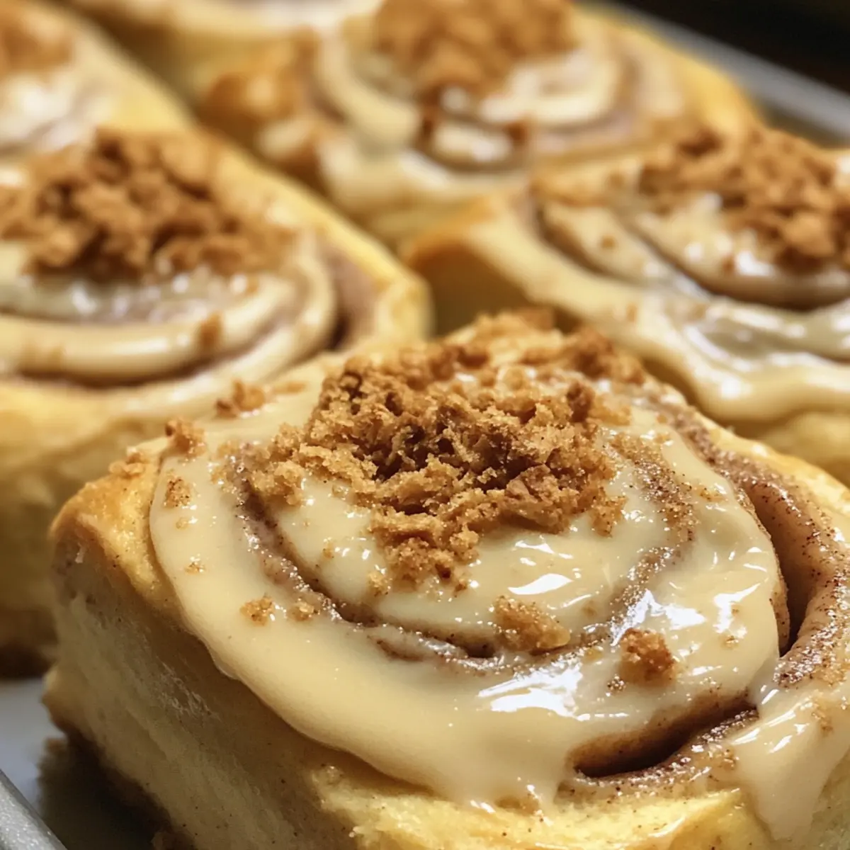 Biscoff Cinnamon Rolls