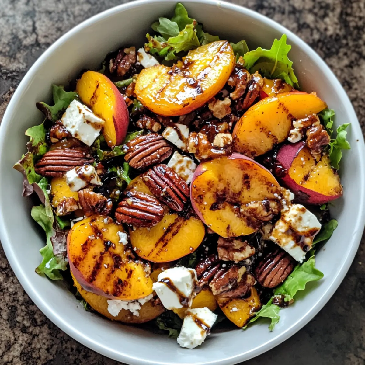 Lindsey’s Grilled Peach Salad: A Sweet Summer Delight