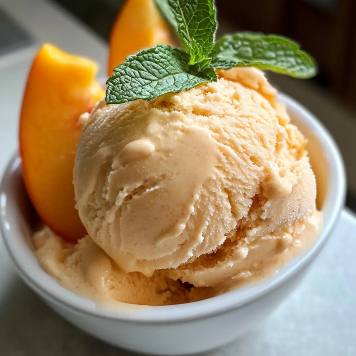 Fresh Peach Gelato Recipe for Your Summer Bliss