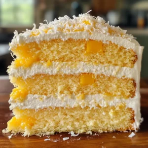 Vegan Mango Coconut Cake