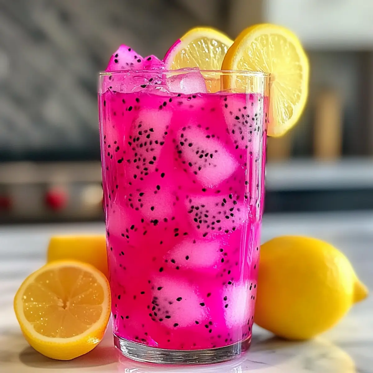 Refreshing Dragon Fruit Lemonade for Ultimate Hydration