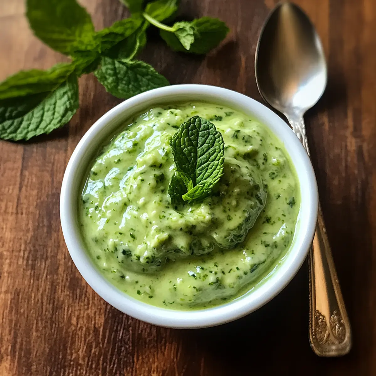 Zesty Indian Mint Yogurt Sauce: Quick & Easy Delight