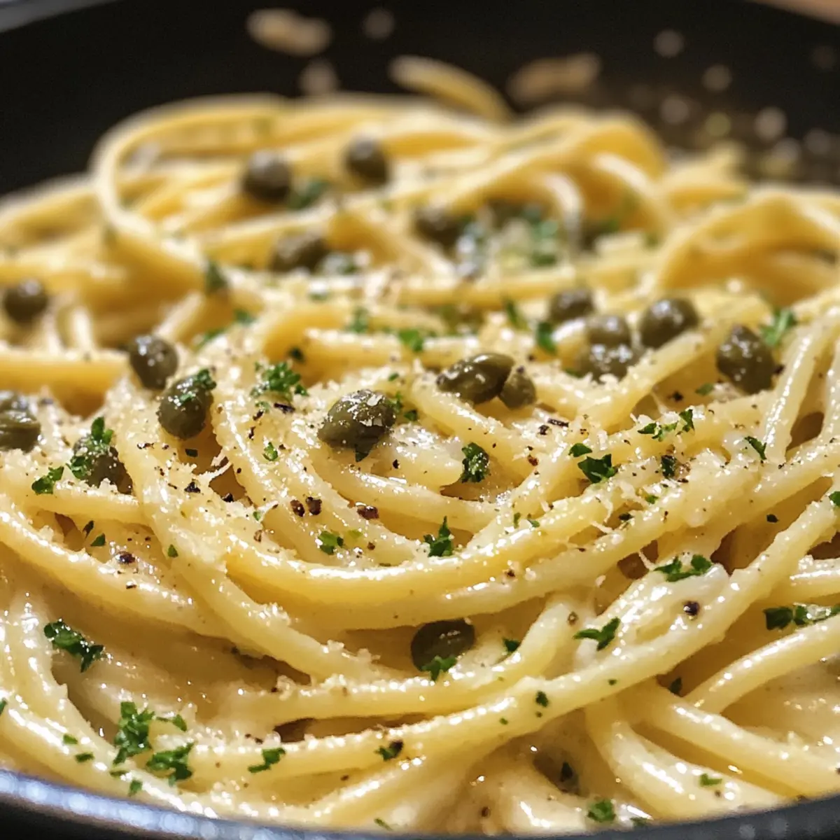 Lemon Caper Pasta