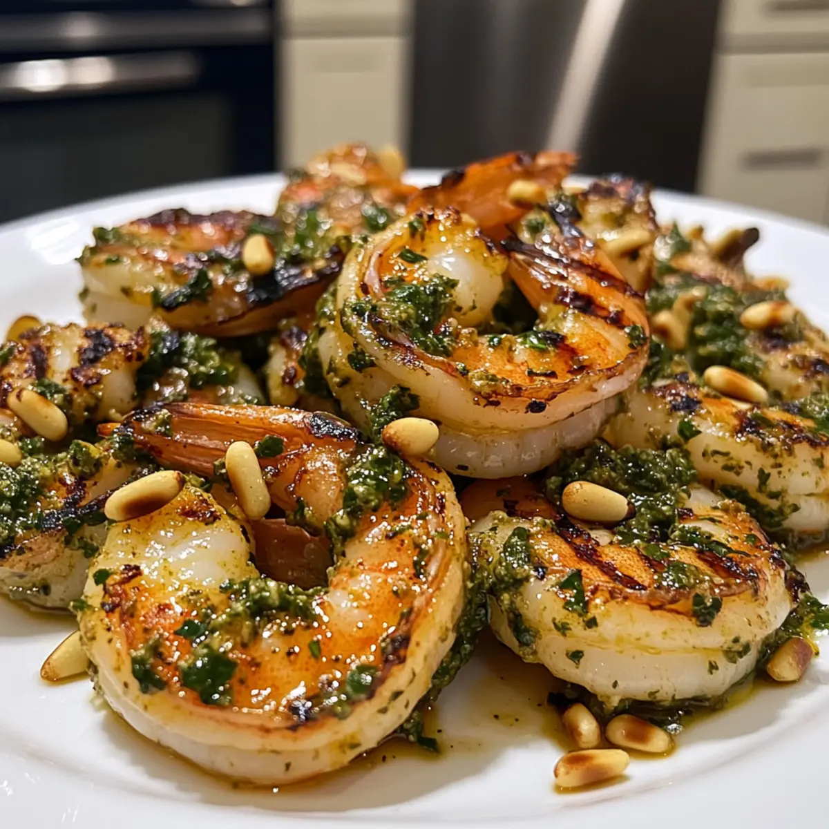 Savory Pesto Grilled Shrimp for a Flavorful Summer Treat