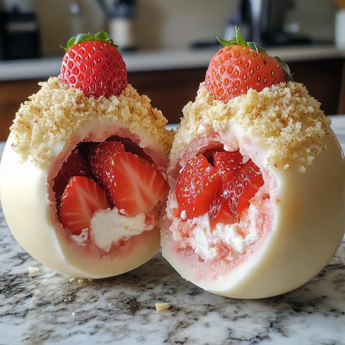 Strawberry Shortcake Easter Egg Bombs for a Sweet Spring Treat