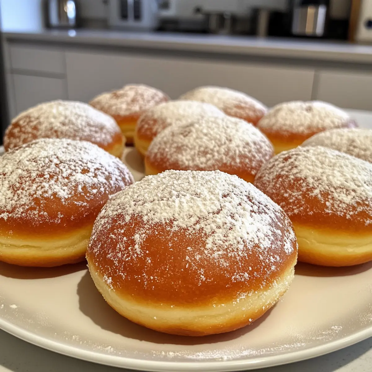 Soft and Fluffy Snowball Donuts for Guilt-Free Indulgence